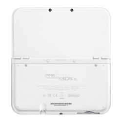 NEW NINTENDO 3DS XL BLANCO PERLA CONSOLA PORTÁTIL 3DSXL COMPATIBLE CON AMIIBO