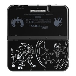 NEW NINTENDO 3DS XL EDICIÓN POKÉMON SOL / LUNA CONSOLA 3DSXL NEGRA SOLGALEO LUNALA