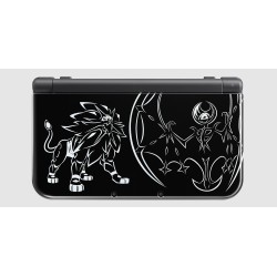 NEW NINTENDO 3DS XL EDICIÓN POKÉMON SOL / LUNA CONSOLA 3DSXL NEGRA SOLGALEO LUNALA