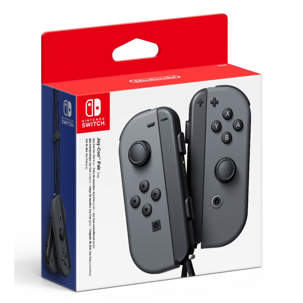 JOY-CON (SET IZDA/DCHA) GREY 2 MANDOS PARA NINTENDO SWITCH COLOR GRIS