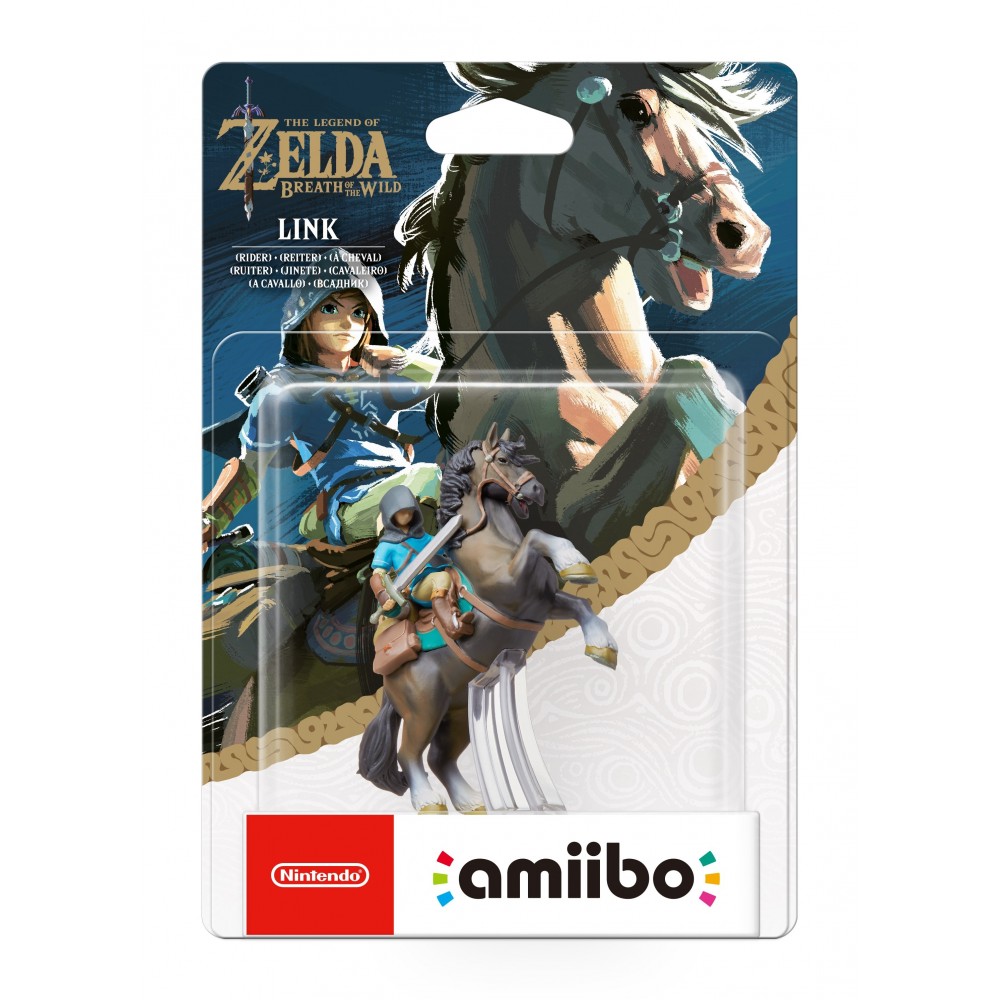 FIGURA AMIIBO LINK JINETE COLECCIÓN ZELDA