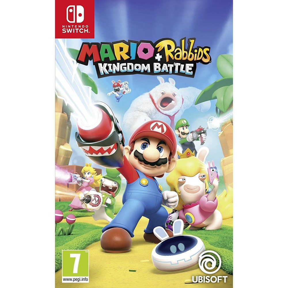 MARIO + RABBIDS KINGDOM BATTLE NINTENDO SWITCH VIDEOJUEGO FÍSICO