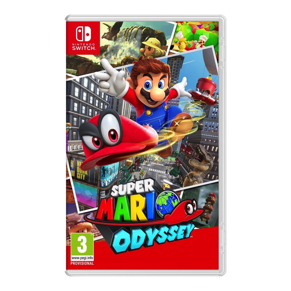 SUPER MARIO ODYSSEY SWITCH VIDEOJUEGO FÍSICO NINTENDO SWITCH