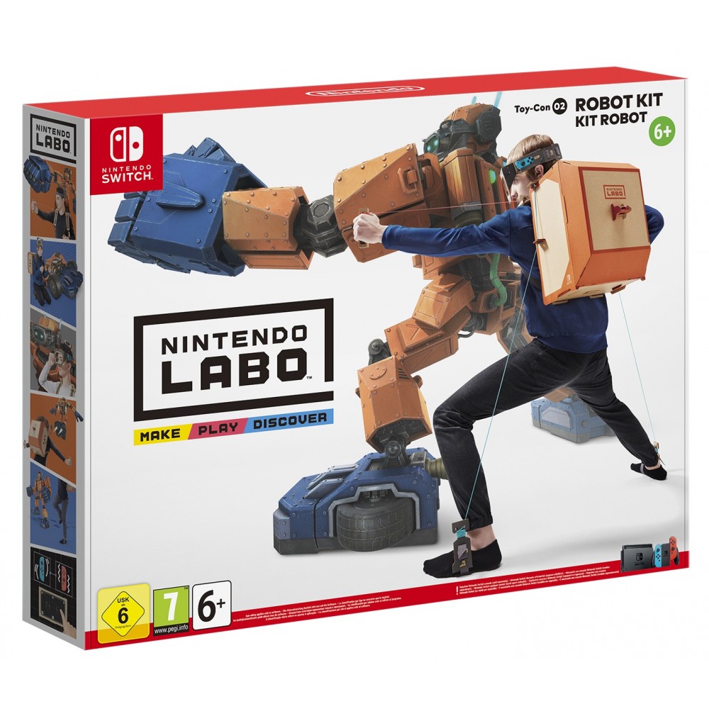 NINTENDO LABO KIT ROBOT PARA NINTENDO SWITCH TOY CON 02