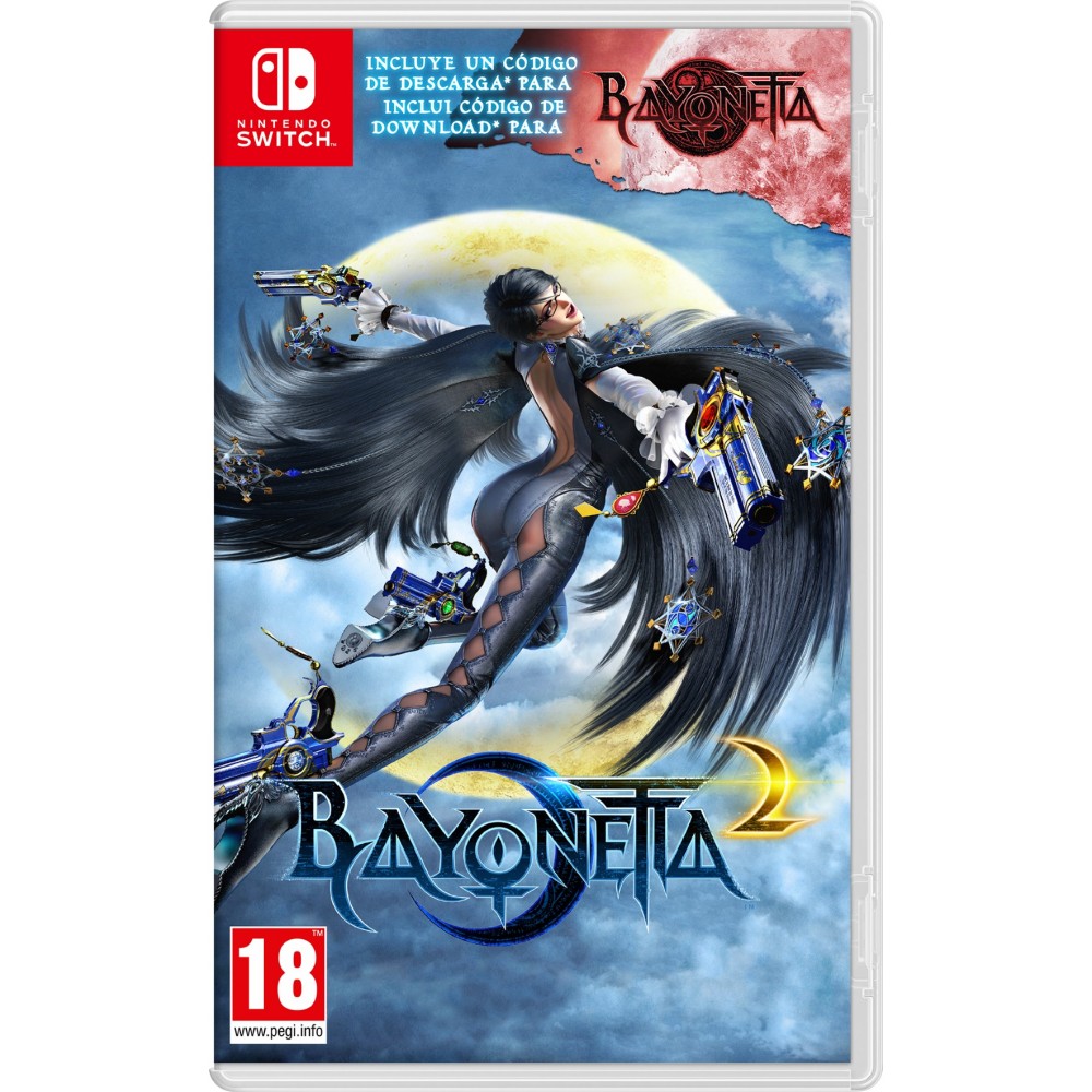 BAYONETTA 2 SWITCH JUEGO FÍSICO CON REGALO BAYONETTA 1 EN DESCARGA DIGITAL