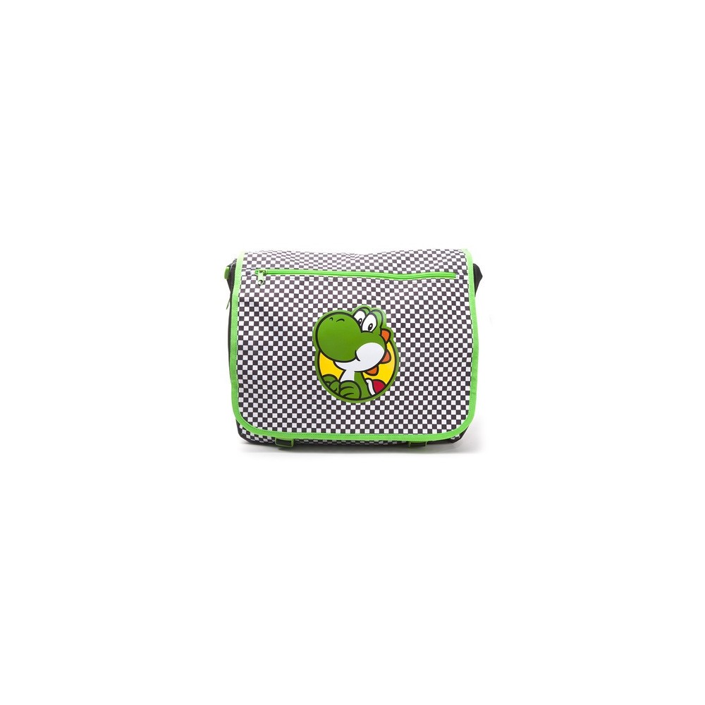 BANDOLERA NINTENDO YOSHI CHECKERED MERCHANDISING VIDEOJUEGOS NINTENDO