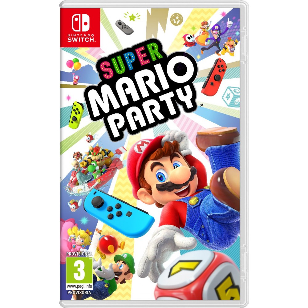 SUPER MARIO PARTY SWITCH JUEGO FÍSICO PARA NINTENDO SWITCH