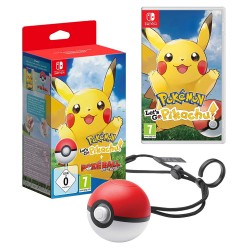 POKÉMON LET'S GO PIKACHU + POKÉ BALL PLUS JUEGO FÍSICO + ACCESORIO MANDO