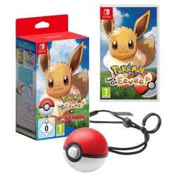 POKÉMON LET'S GO EEVEE + POKÉ BALL PLUS  JUEGO FÍSICO + ACCESORIO MANDO