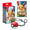 POKÉMON LET'S GO EEVEE + POKÉ BALL PLUS  JUEGO FÍSICO + ACCESORIO MANDO