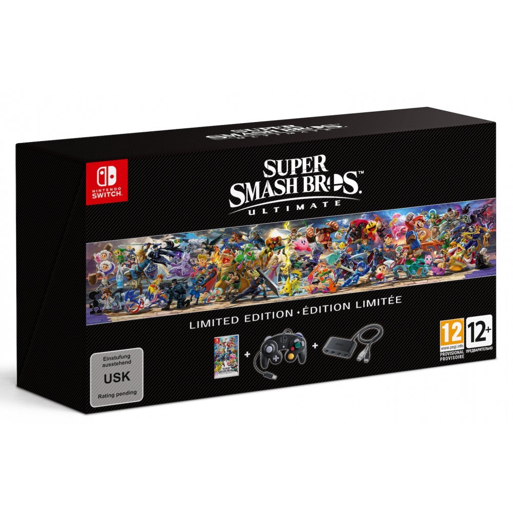 SUPER SMASH BROS. ULTIMATE EDICIÓN LIMITADA SWITCH JUEGO FÍSICO NINTENDO SWITCH