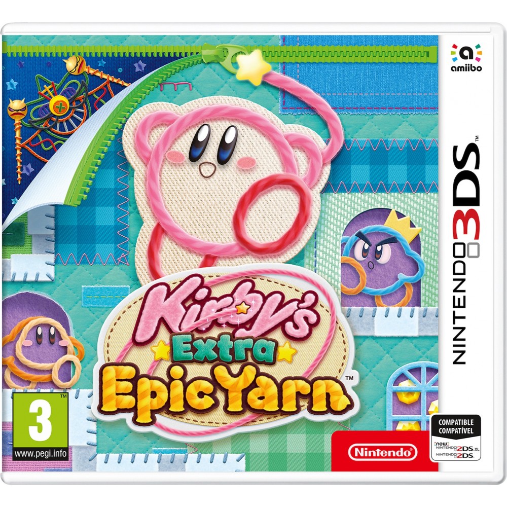 KIRBY EXTRA EPIC YARN 3DS (MÁS KIRBY EN EL REINO DE LOS HILOS) JUEGO FÍSICO NINTENDO