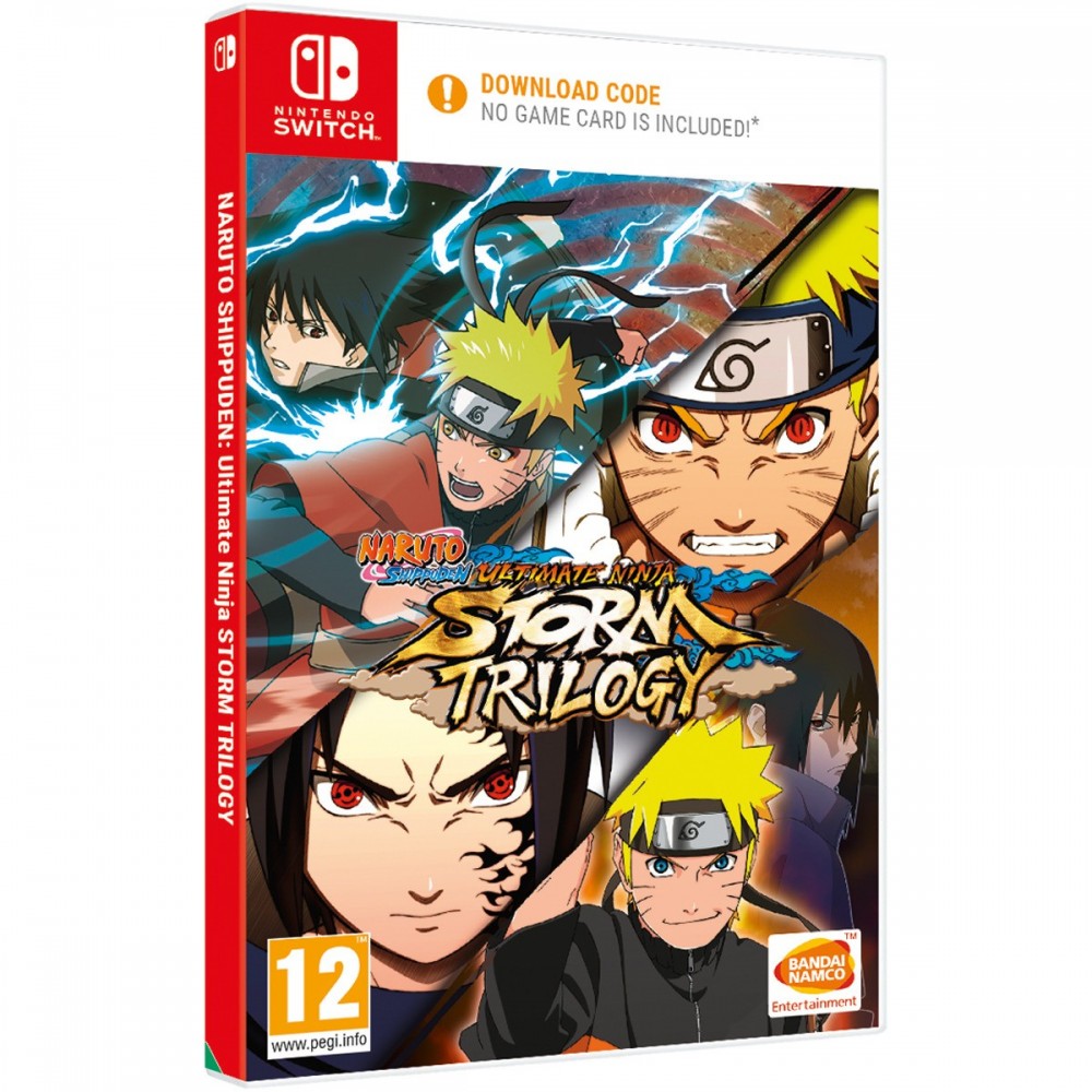 NARUTO ULTIMATE NINJA STORM TRILOGY SWITCH ENVÍO DE CÓDIGO DESCARGABLE POR MAIL