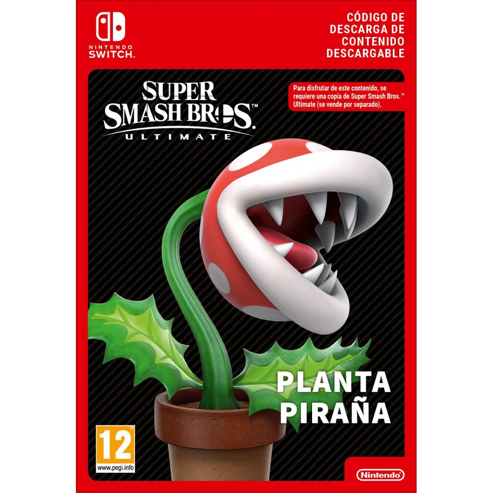 SSS ULTIMATE PLANTA PIRAÑA NINTENDO SWITCH CÓDIGO DE DESCARGA DIGITAL ADD-ON CONTENT