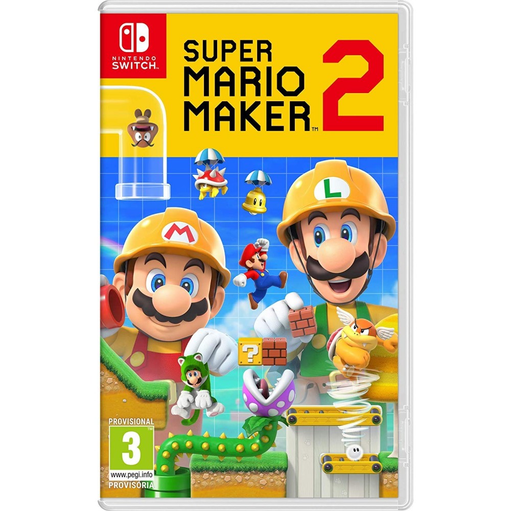 SUPER MARIO MAKER 2 SWITCH JUEGO FÍSICO PARA NINTENDO SWITCH