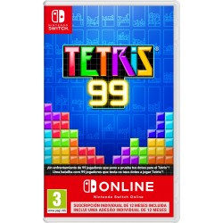 TETRIS 99 SWITCH + 12 MESES NINTENDO SWITCH ONLINE JUEGO FÍSICO NINTENDO SWITCH