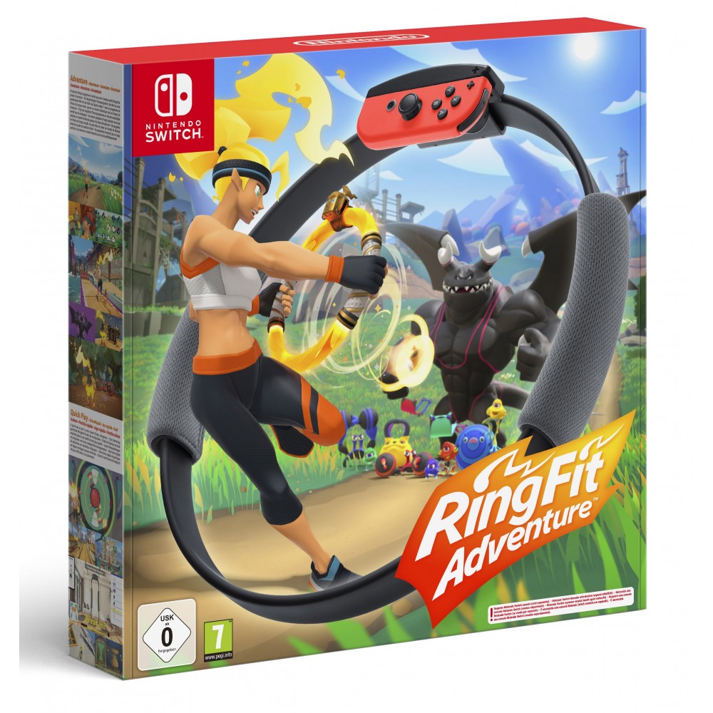 RING FIT ADVENTURE SWITCH JUEGO Y ACCESORIOS ENTRENAMIENTO PARA NINTENDO SWITCH