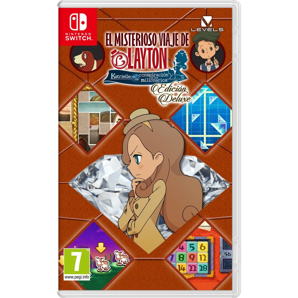 EL MISTERIOSO VIAJE DE LAYTON SWITCH JUEGO FÍSICO PARA NINTENDO SWITCH