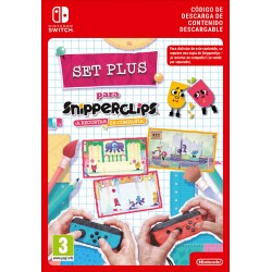 SNIPPERCLIPS: CUT IT OUT TOGETHER PLUSPACK NINTENDO SWITCH COD. DESCARGA DIGITAL