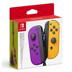 MANDOS JOY-CON (SET IZDA/DCHA) MORADO NEÓN / NARANJA NEÓN PARA NINTENDO SWITCH