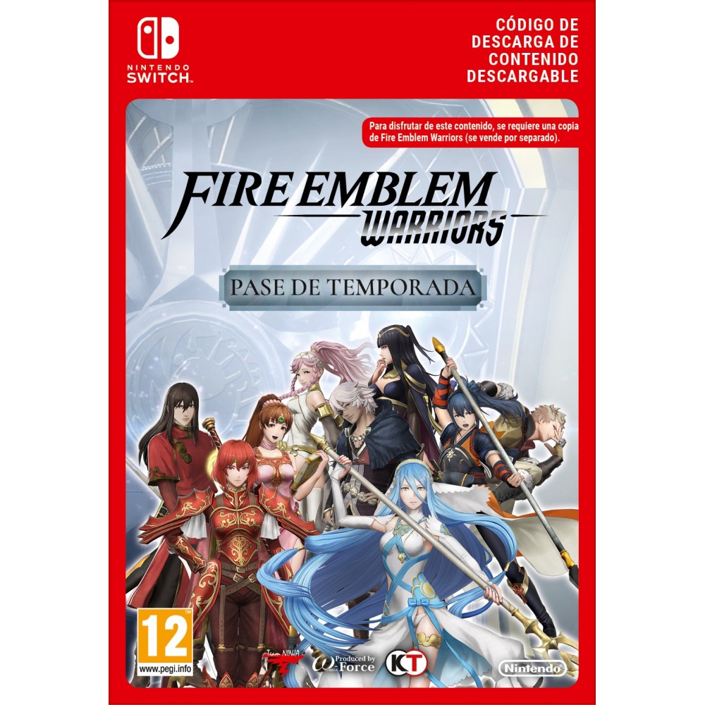 FIRE EMBLEM WARRIORS: SEASON PASS NINTENDO SWITCH CÓDIGO DE DESCARGA DIGITAL