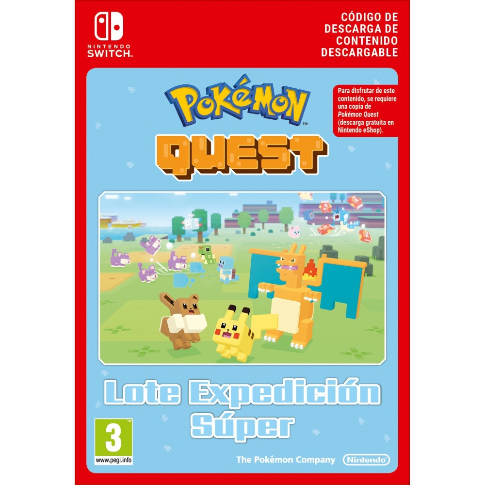 POKEMON QUEST GREAT EXP. PACK  NINTENDO SWITCH CÓDIGO DE DESCARGA DIGITAL