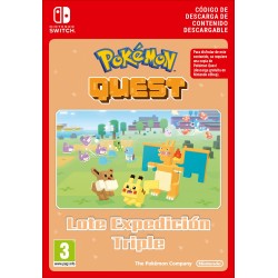 POKEMON QUEST TRIPLE EXP. PACK  NINTENDO SWITCH CÓDIGO DE DESCARGA DIGITAL