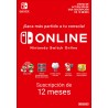 SUSCRIPCIÓN 365 DÍAS SWITCH ONLINE MEMBERSHIP (INDIVIDUAL) NINTENDO SWITCH