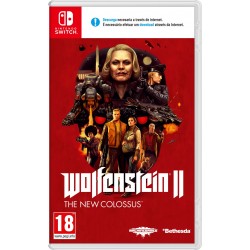 WOLFENSTEIN 2 THE NEW COLOSSUS SWITCH JUEGO FÍSICO PARA NINTENDO SWITCH