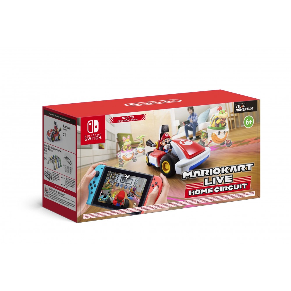 MARIO KART LIVE HOME CIRCUIT SWITCH MARIO JUGUETE KART + JUEGO NINTENDO SWITCH