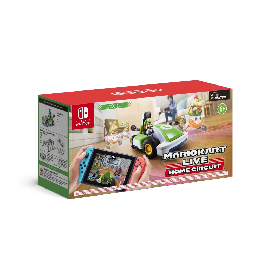 MARIO KART LIVE HOME CIRCUIT SWITCH LUIGI JUGUETE KART + JUEGO SALIDA 16 OCTUBRE