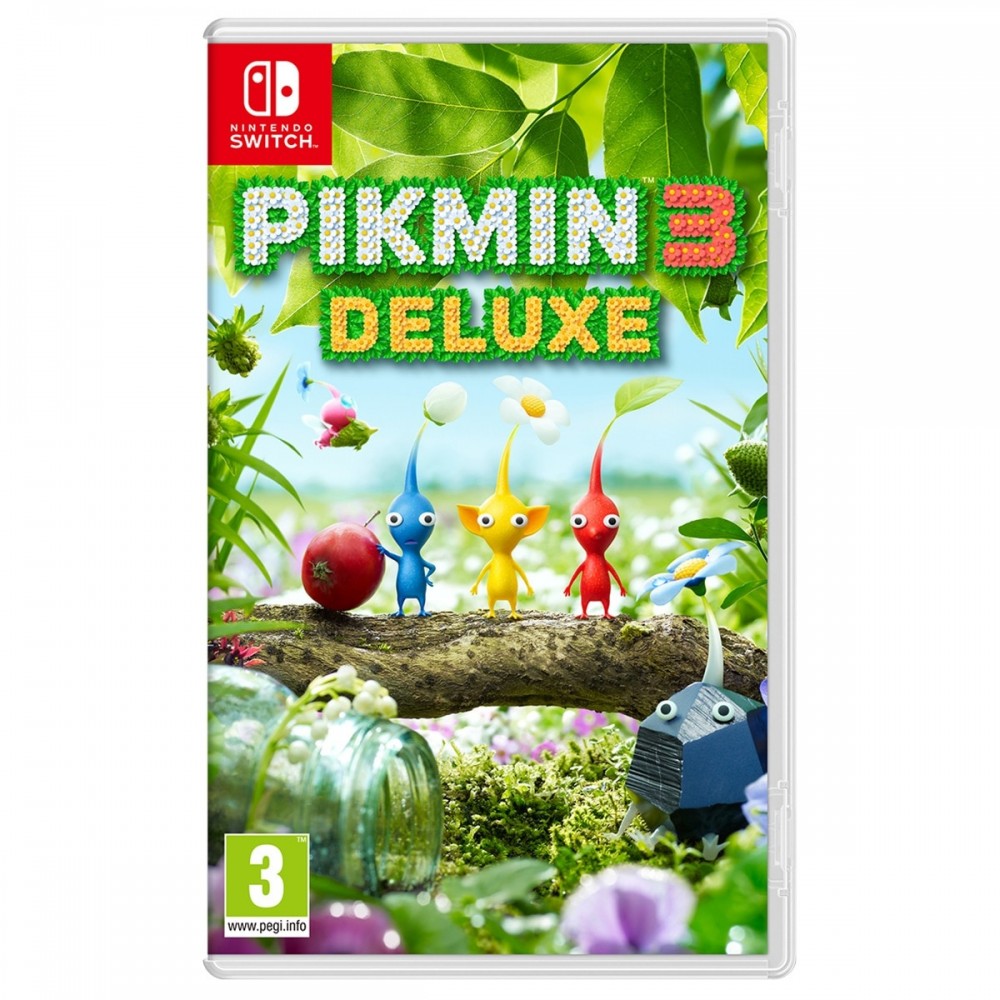 PIKMIN 3 DELUXE PARA NINTENDO SWITCH VIDEOJUEGO FÍSICO NINTENDO SWITCH