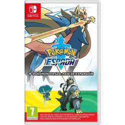 POKEMON ESPADA + PASE DE ESPANSIÓN SWITCH JUEGO FÍSICO PARA NINTENDO SWITCH