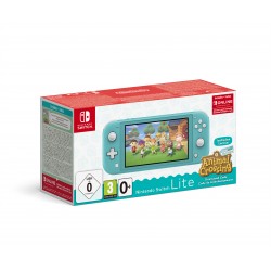 NINTENDO SWITCH LITE TURQUESA + ANIMAL CROSSING DIGITAL + SUBSCRIPCION 90 DIAS