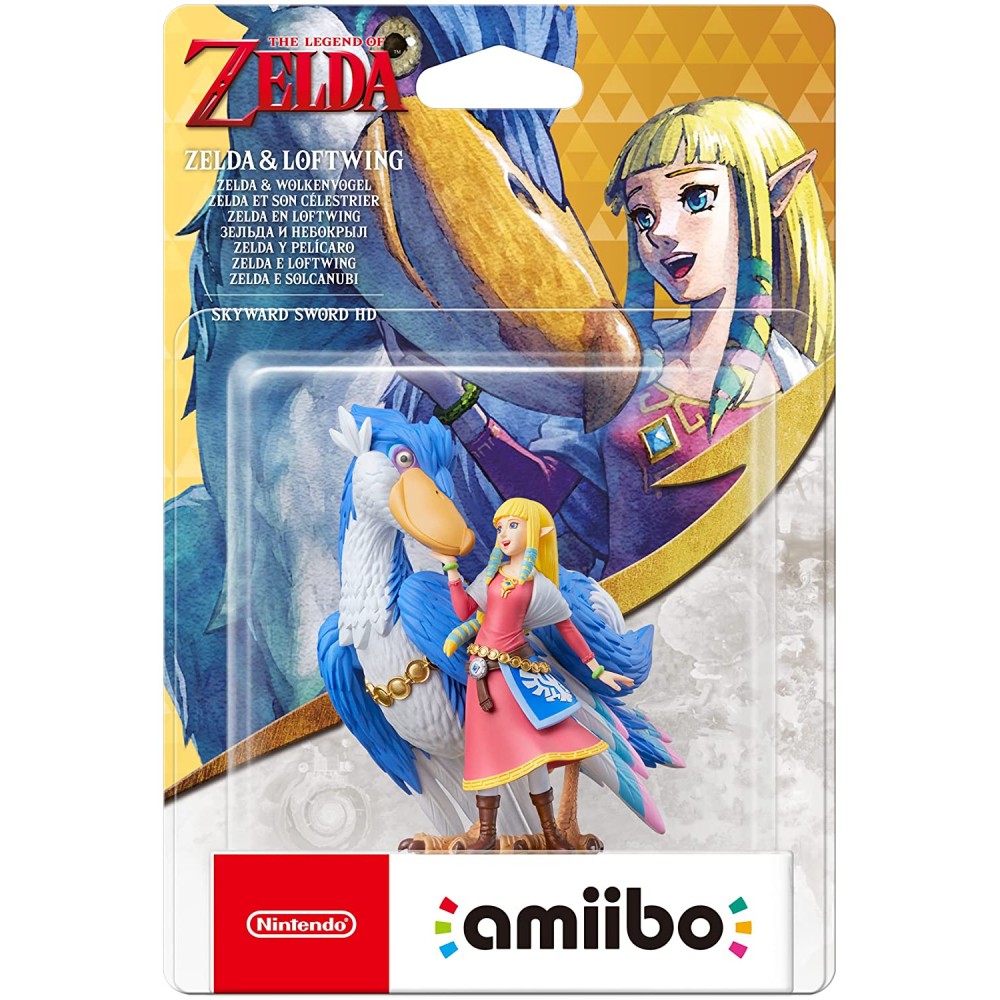 AMIIBO ZELDA Y PELÍCARO FIGURAS PARA NINTENDO SWITCH