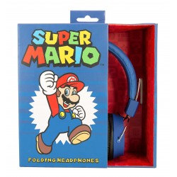 AURICULARES SUPER MARIO AND LUIGI PLEGABLES Y CON LICENCIA OFICIAL NINTENDO