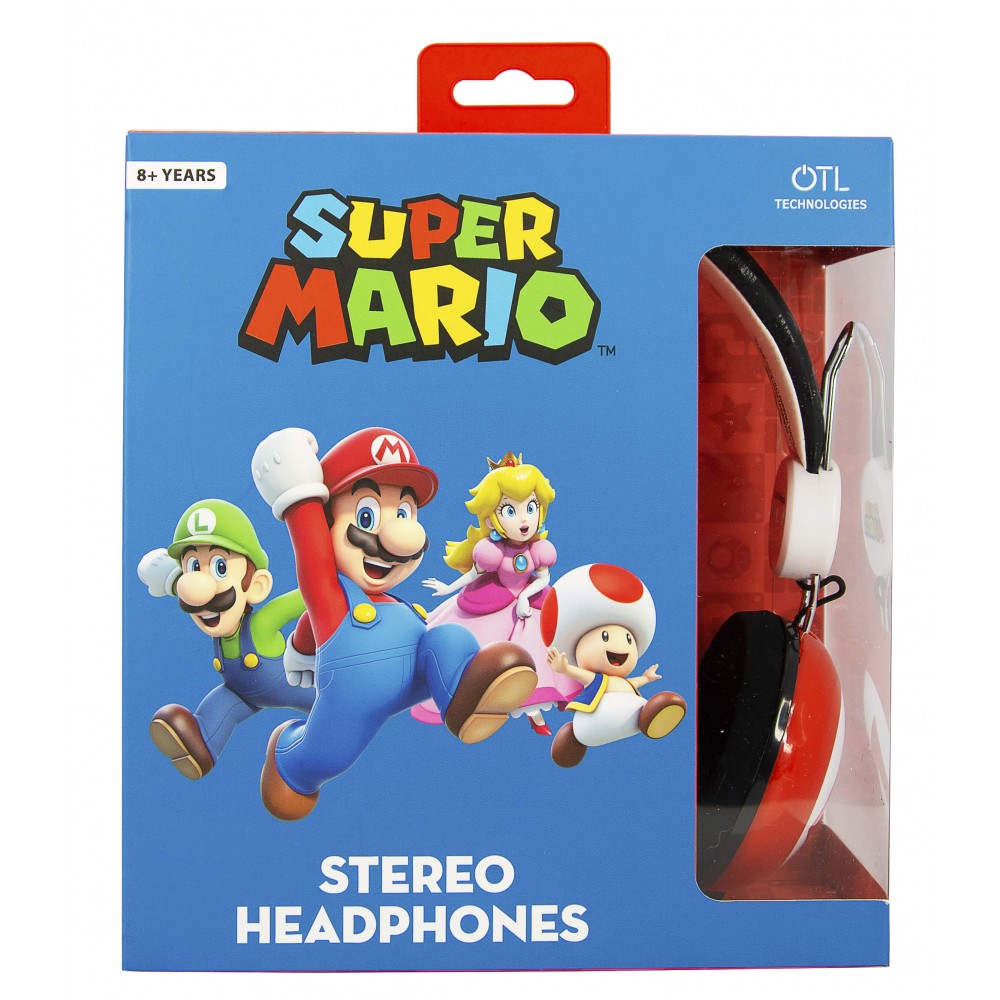 AURICULARES SUPER MARIO BROS ICONIC M DOME TWEEN