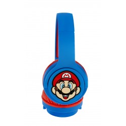 AURICULARES INFANTILES SIN CABLE SUPER MARIO CON TECNOLOGÍA BLUETOOTH Y MICRÓFONO