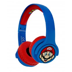 AURICULARES INFANTILES SIN CABLE SUPER MARIO CON TECNOLOGÍA BLUETOOTH Y MICRÓFONO