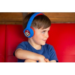 AURICULARES INFANTILES SIN CABLE SUPER MARIO CON TECNOLOGÍA BLUETOOTH Y MICRÓFONO