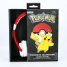 AURICULARES INFANTILES POKEMON POKEBALL CON VOLUMEN LIMITADO PARA NIÑOS DE 3 A 7 AÑOS