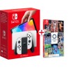 NINTENDO SWITCH OLED BLANCA + JUEGOS OLÍMPICOS TOKYO 2020 CAJA CÓDIGO DESCARGA