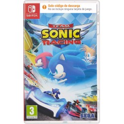 TEAM SONIC RACING SWITCH CAJA CON CÓDIGO DE DESCARGA DIGITAL