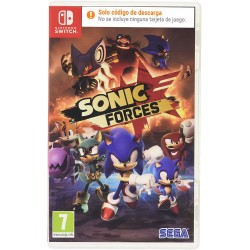 SONIC FORCES  SWITCH CAJA CON CÓDIGO DE DESCARGA DIGITAL