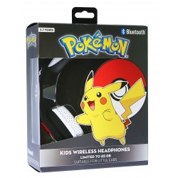 AURICULARES INFANTILES SIN CABLE POKÉMON CON TECNOLOGÍA BLUETOOTH Y MICRÓFONO