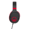 AURICULARES GAMING PRO G1 POKEMON ROJO Y NEGRO CON MICRÓFONO EXTRAIBLE Y CABLE