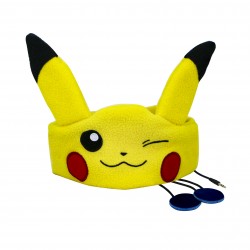 AURICULARES INFANTILES PLANOS CON BANDA AJUSTABLE LABABLEPIKACHU KIDS AUDIO BAND