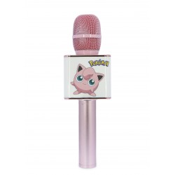 MICRÓFONO KARAOKE POKEMON JIGGLY PUFF INALÁMBRICO CON ALTAVOZ