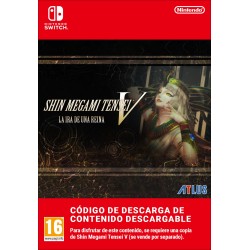 SHIN MEGAMI TENSEI V: LA IRA DE UNA REINA CÓDIGO DESCARGA CONTENIDO DIGITAL