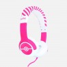 AURICULARES INFANTILES POKÉMON POKEBALL ROSA PEQUEÑO TAMAÑO Y VOLUMEN LIMITADO